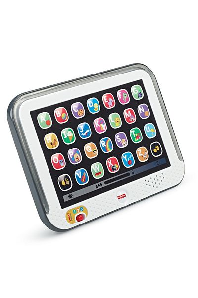 mattel EDUCATIONAL TABLET WITH 3 LEVELS OF DEVELOPMENT IN ROMANIAN LANGUAGE FISHER PRICE