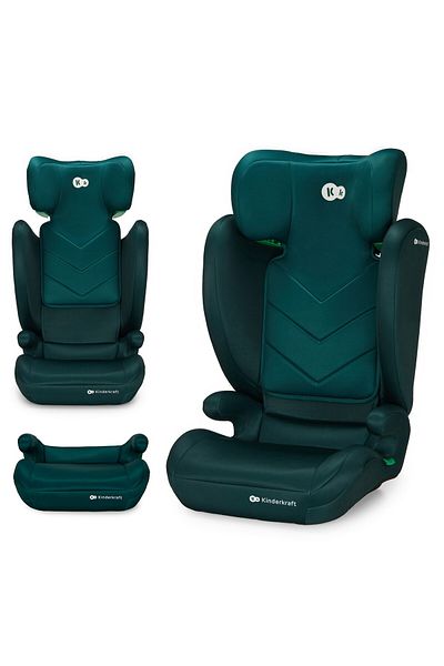 Kinderkraft SCAUN AUTO KINDERKRAFT I-SPARK, I-SIZE 100-150 CM, ZELENÁ