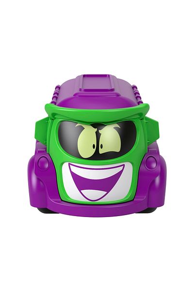 mattel FISHER PRICE BATWHEELS MASINUTA METALICA PRANK VANUL LUI JOKER 1:55