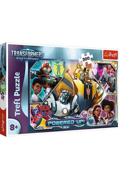 Trefl Puzzle 300 Transformers In Lumea Robotilor