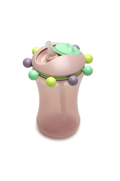 Melii ABACUS STRAW MUG 340 ML, MELII, PINK