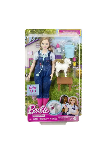 mattel BARBIE PAPUSA BARBIE YOU CAN BE MEDIC VETERINAR