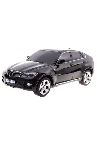 Rastar MASINA CU TELECOMANDA BMW X6 NEGRU CU SCARA 1 LA 24