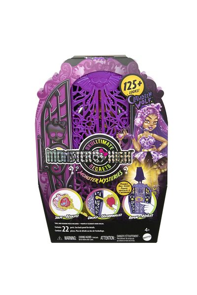 MONSTER HIGH SKULLTIMATE SECRETS CLAWDEEN WOLF DOLL