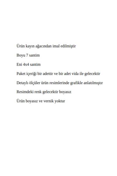 X-Perk Masa Sandalye Kanepe Ünite Sehpa Koltuk Ayak Yükseltici Ağaç Takoz Boy 7 Cm En 4x4 Cm