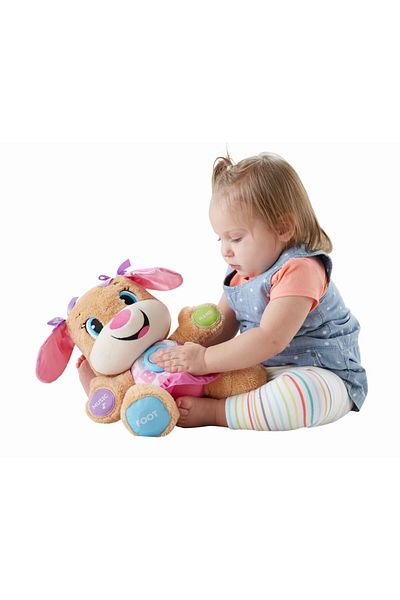 mattel Fisher Price Sis the Puppy Speaks Romanian
