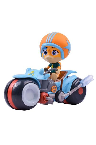 Toys 44 CATS SET LAMPO FIGURE WITH MOTORCYCLE