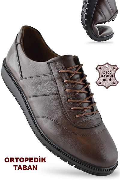 ISPARTALILAR 1050 Orthopedic Sole Γνήσιο δέρμα Ανδρικά Παπούτσια Winter-Seasonal Αντιολισθητική σόλα