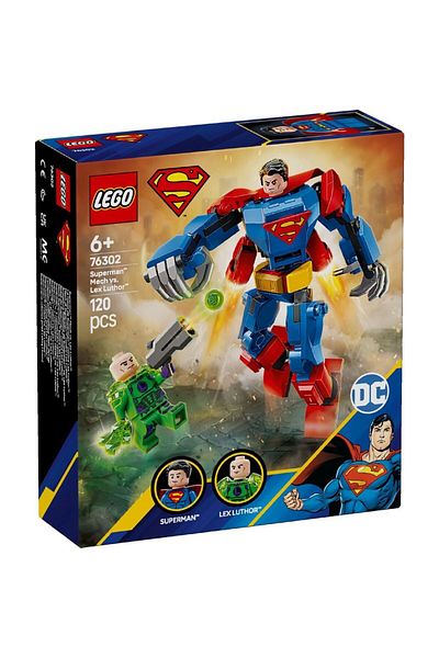 LEGO Super Heroes Robotul Lui Superman Vs Lex Luthor 76302