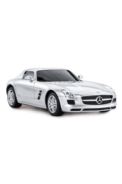 Rastar AUTO NA DIAĽKOVÉ OVLÁDANIE MERCEDES-BENZ SLS AMG STRIEBORNÁ MIERKA 1 DO 24