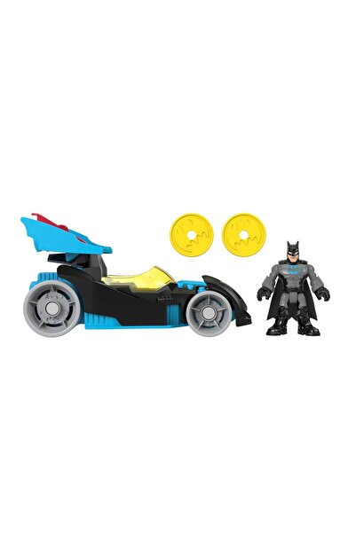mattel Fisher Price Imaginext DC Super Friends Figurka Batmana s autíčkem v šedém obleku