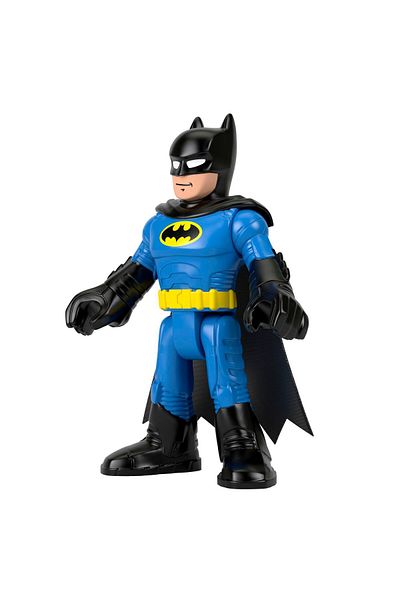 mattel FISHER PRICE IMAGINEXT DC SUPER FRIENDS FIGURINA BATMAN XL CU COSTUM ALBASTRU