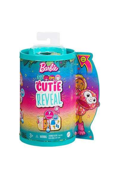 Toys BARBIE CHELSEA DOLL REVEAL BOX MONKEY