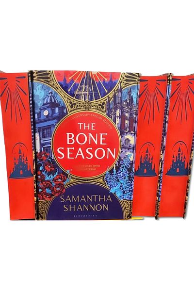 Bloomsbury The Bone Season Hardback Sprayed edge