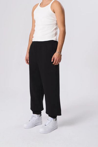 vladivosto Μεγάλο μέγεθος Loose Fit Ψηλόμεσο Unisex Oversize Φούτερ Μαύρο Γκρι Ανθρακί