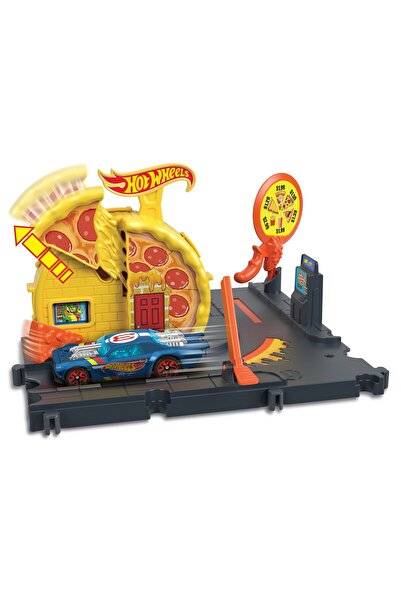 mattel HOT WHEELS CITY EXPLORER RYCHLÝ ODBĚR PIZZY