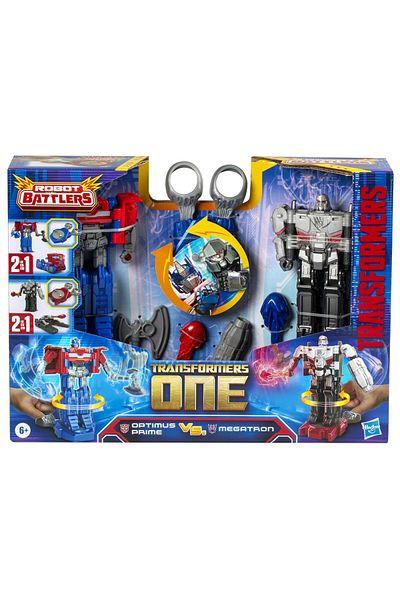 transformers ONE SET 2 FIGURES OPTIMUS PRIME AND MEGATRON