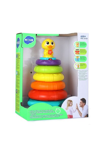 Jucarii Bebe DUCKLING WITH LIGHTS AND MELODIES