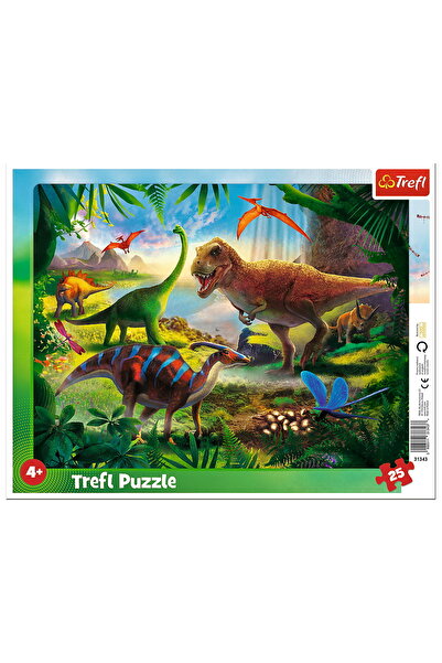 Trefl Puzzle cu dinozauri, 25 de piese