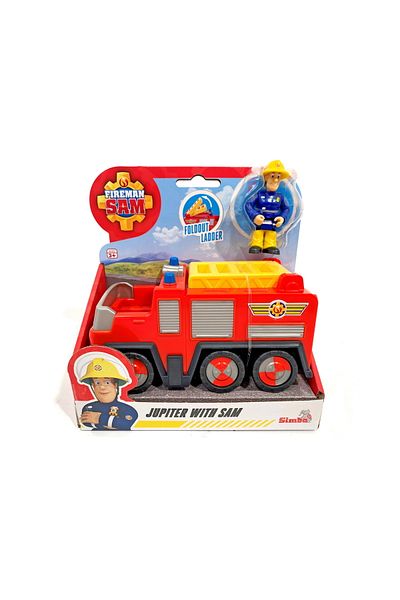 Simba FIREMAN SAM JUPITER CAR AND SAM FIGURE