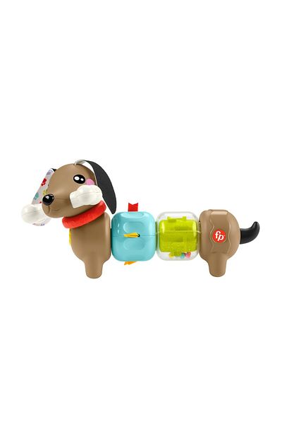 mattel FISHER PRICE CLICK AND SPIN BABY ACTIVITY PUPPY TOY