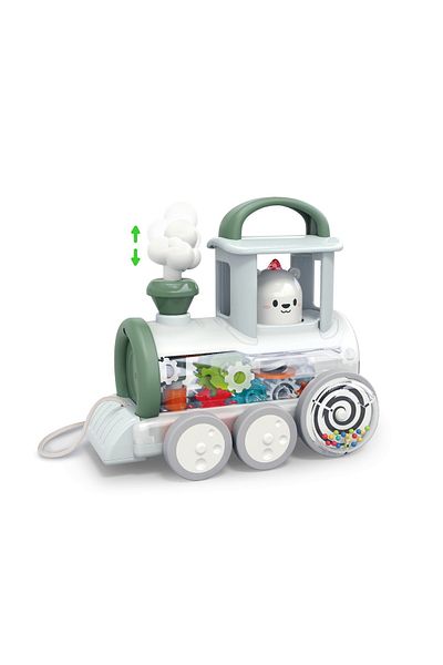 Jucarii Bebe LOCOMOTIVE WITH STEAM MECHANISM