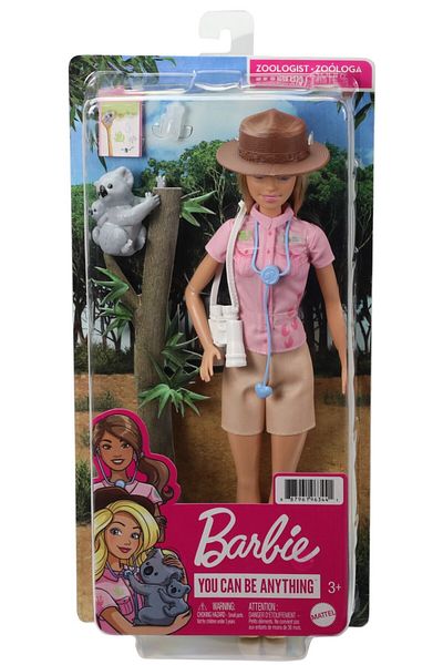 mattel BARBIE YOU CAN BE ANYTHING PAPUSA ZOOLOGIST
