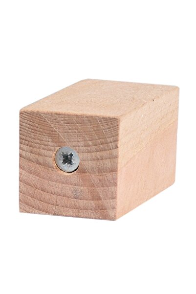 X-Perk Masa Sandalye Kanepe Ünite Sehpa Koltuk Ayak Yükseltici Ağaç Takoz Boy 7 Cm En 4x4 Cm