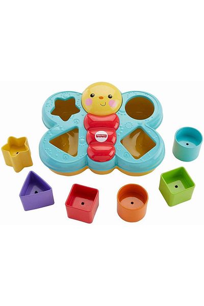 mattel BUTTERFLY ACTIVITY TOY WITH SHAPES