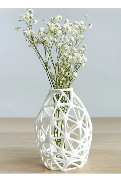 3D Brothers Vase for Flowers - Organic Small Vase