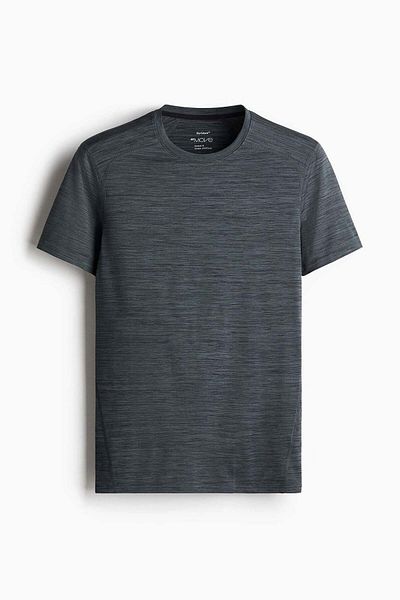 H&M قميص رياضي بأكمام قصيرة