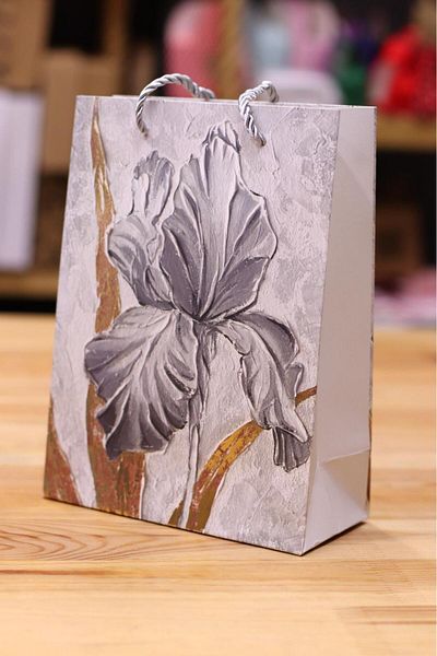 demontecraft Cardboard Canta Printed Small Size 1 Pcs