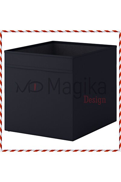 Magika Design Black Md Drena Organizer Storage Box - 33X38X33 cm