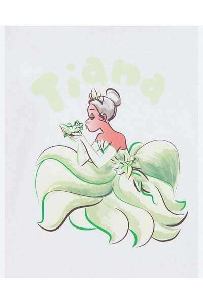 Çipil Disney Prenses Tiana Çizgili Pijama