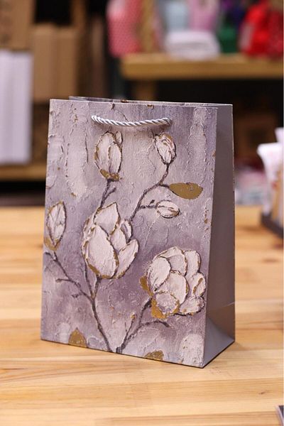 demontecraft Cardboard Canta Printed Small Size 1 Pcs