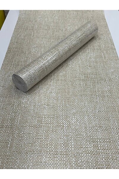 ELİF DECOR Hasır Görünümlü Dokulu-Kabartmalı  Duvar Kağıdı 53 cm eninde 10 metre uzunlugunda