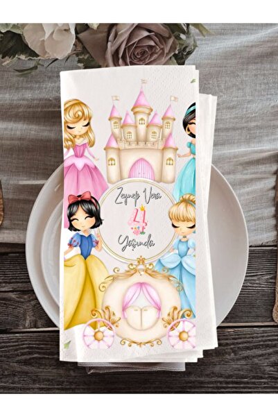 Lion Baskı ve Organizasyon Doğum günü baskılı peçete 15 adet