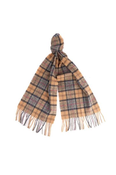 Barbour Unisex Tartan Yün Atkı (%100 LAMBSWOOL) Tn31 Dress Tartan