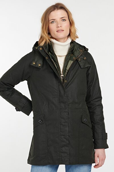 Barbour Cannich Yağlı Ceket Sage-ancient