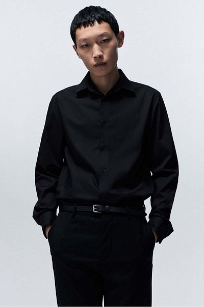 H&M Regular Fit Easy-iron shirt