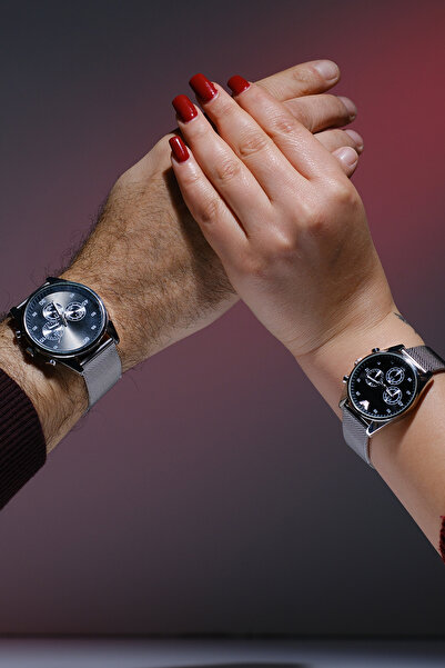 STONY Classic Wristwatches with Stylish and Simple Mesh Steel Band for Men and Women