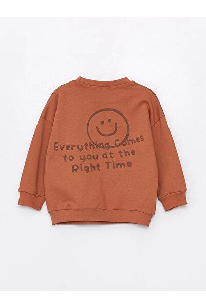 LC Waikiki Lcw Baby Boy Crew Neck Sweatshirt and Sweatpants Set of 2