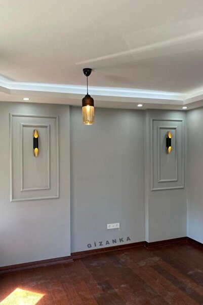 GİZANKA Tv Arkası Tasarımı Boyanabilir Çıta Hazır Kesim(anka140)