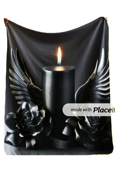 Elmas Dizayn 150X220 cm Special Design Tv Sofa Bed - Blanket Stain Resistant, Antibacterial Candle, Flower