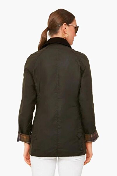 Barbour Classic Beadnell Yağlı Ceket Ol71 Olive