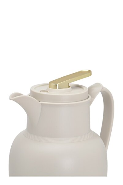 Badraig 2-Piece Coffee And Tea Vacuum Flask Khaki/Gold1 Liter