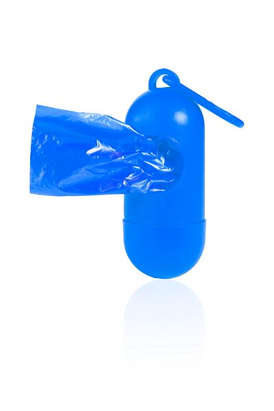 BAMM BAMM Blue Dirty Diaper - Garbage Bag and 2 Rolls (30 Bags) Carry Bag