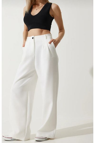ASM Fashion Women's Wide Leg Woven Pants