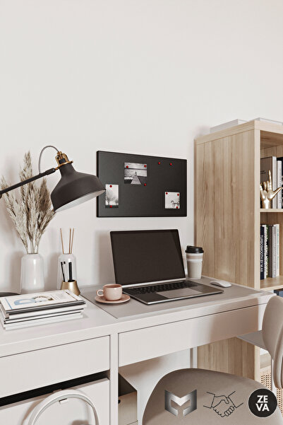 Genel Markalar Siyah Mıknatıs Hediyeli Metal 50x30 cm – Not Tutucu, Fotoğraf ...