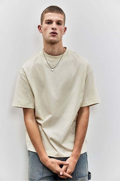 H&M Oversized Fit Cotton T-shirt
